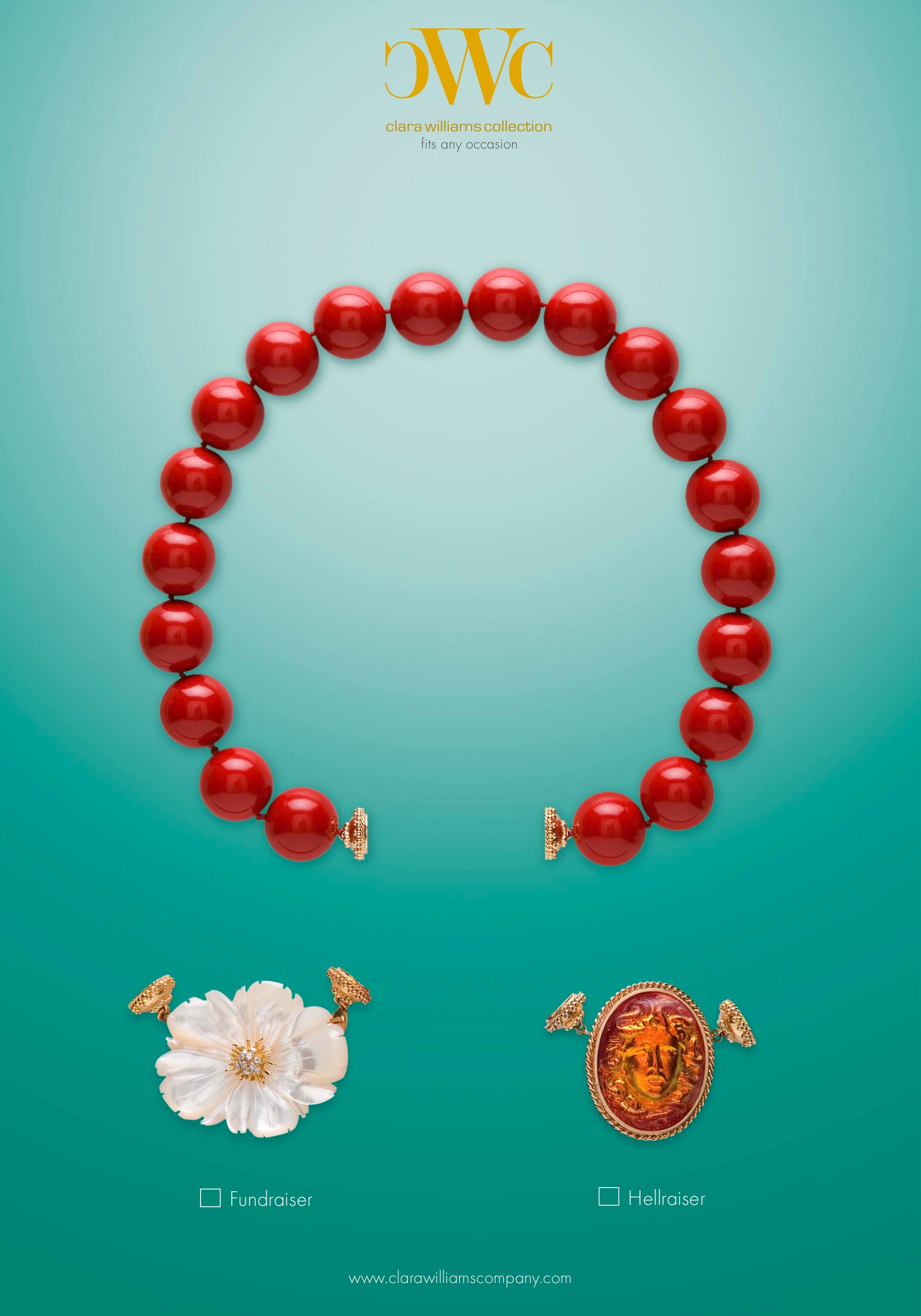 Clara Williams Collection print ad