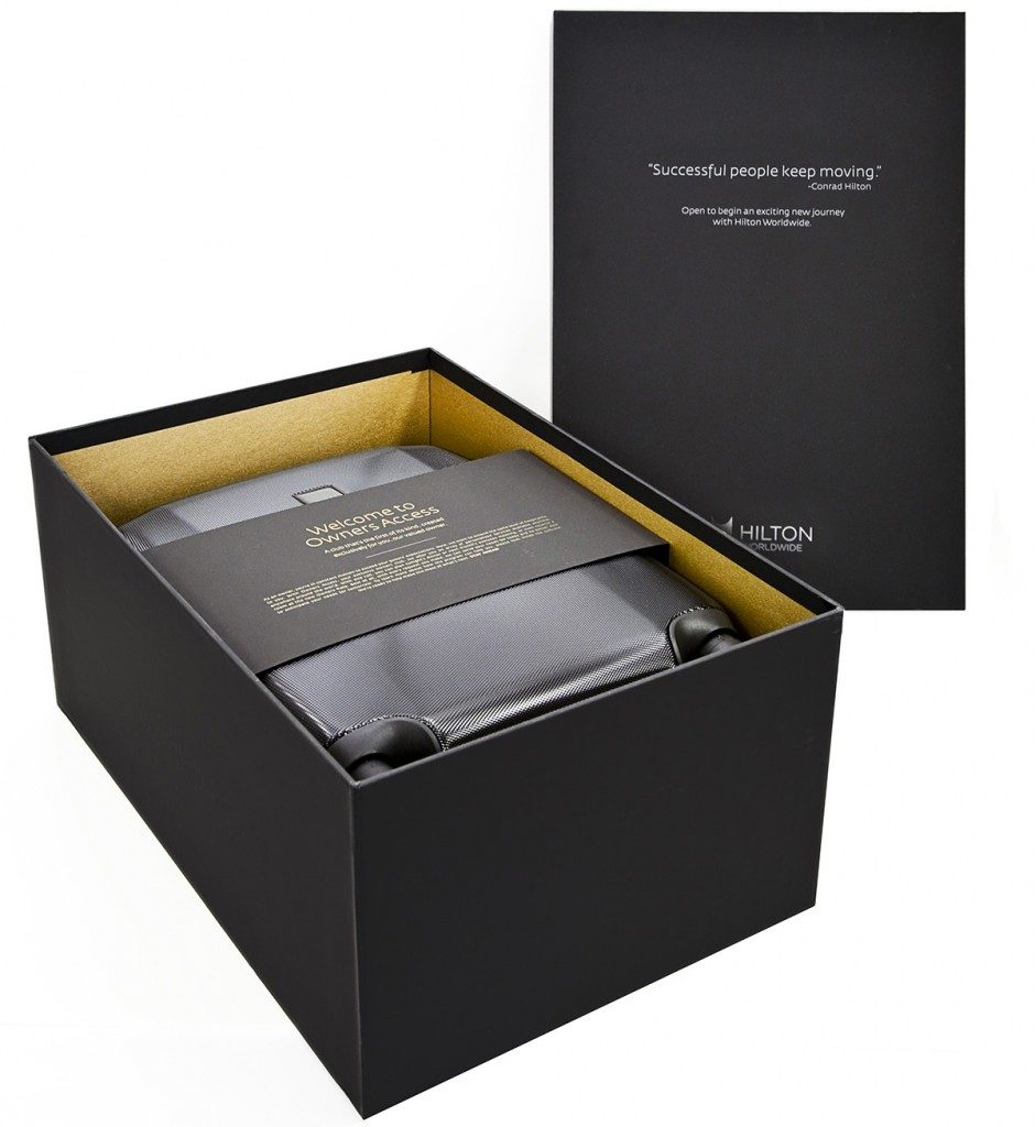 Hilton Worldwide owner loyalty program welcome kit