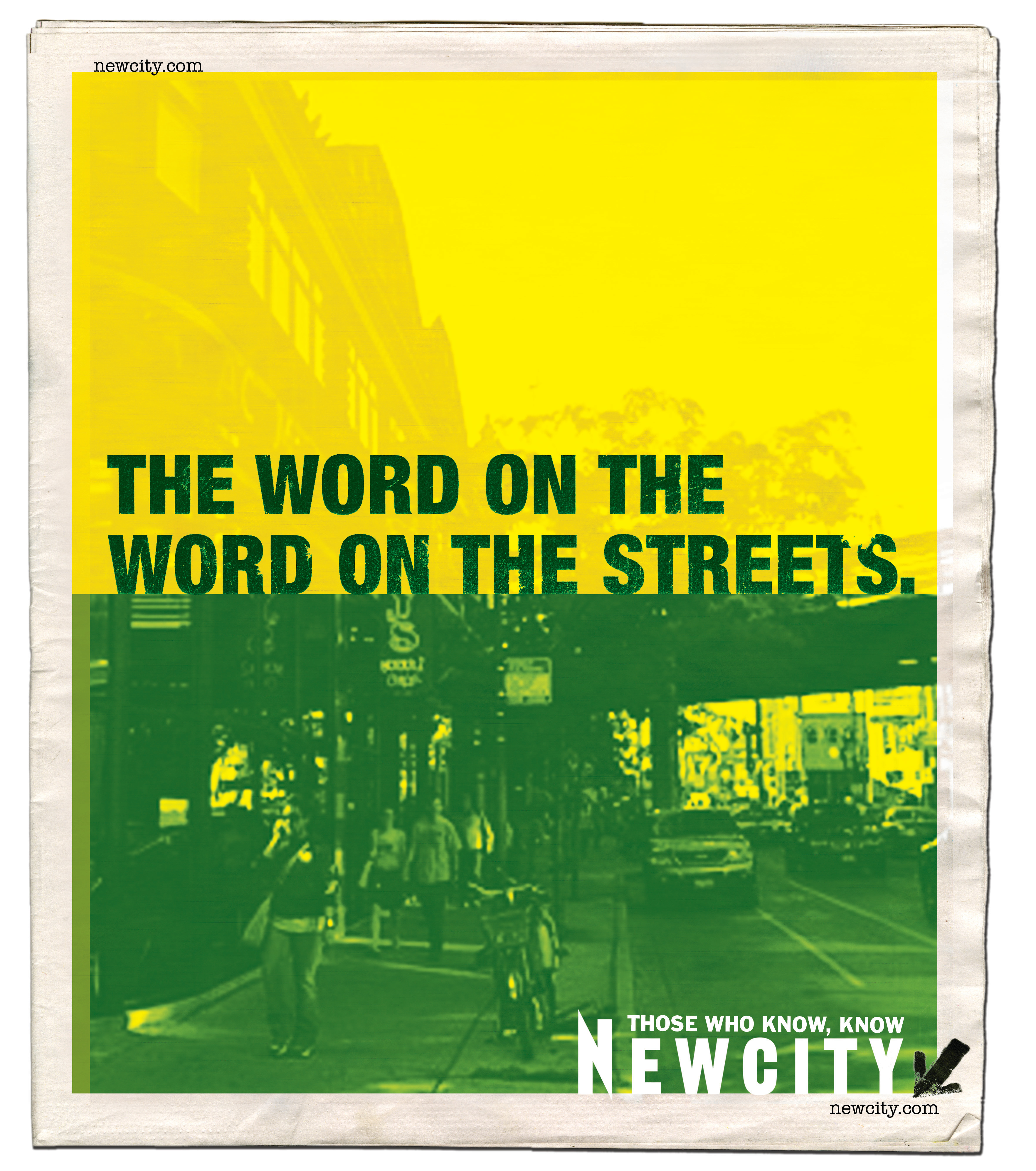 New City print ad